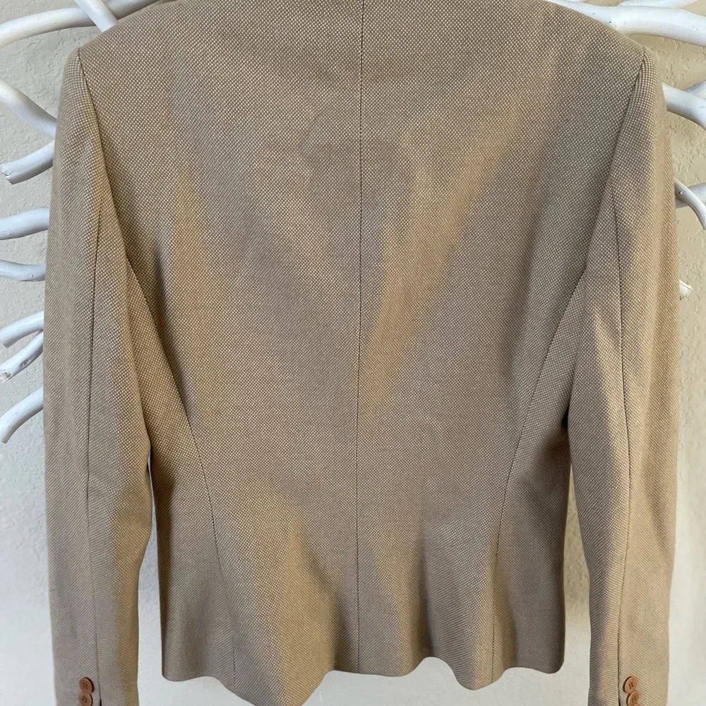 Ralph Lauren Black Label tan blazer - Picture 2 of 10